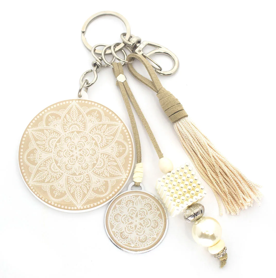 Chaveiro Clássico, Mandala Pérola