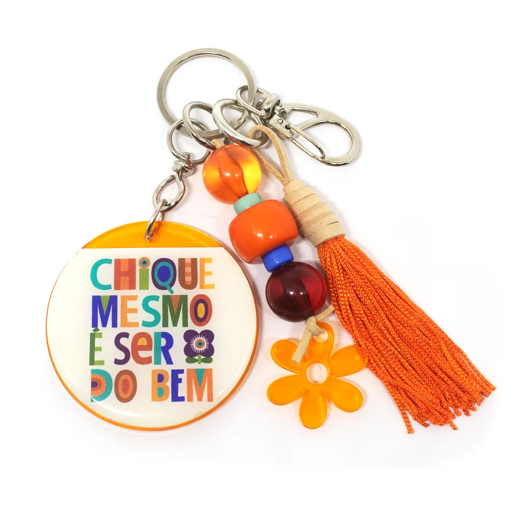 Chaveiro Clássico, Frase Chique