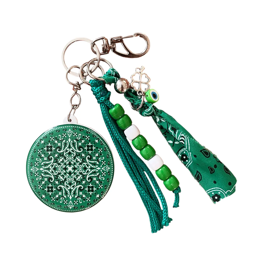 Chaveiro Clássico, Bandana Verde